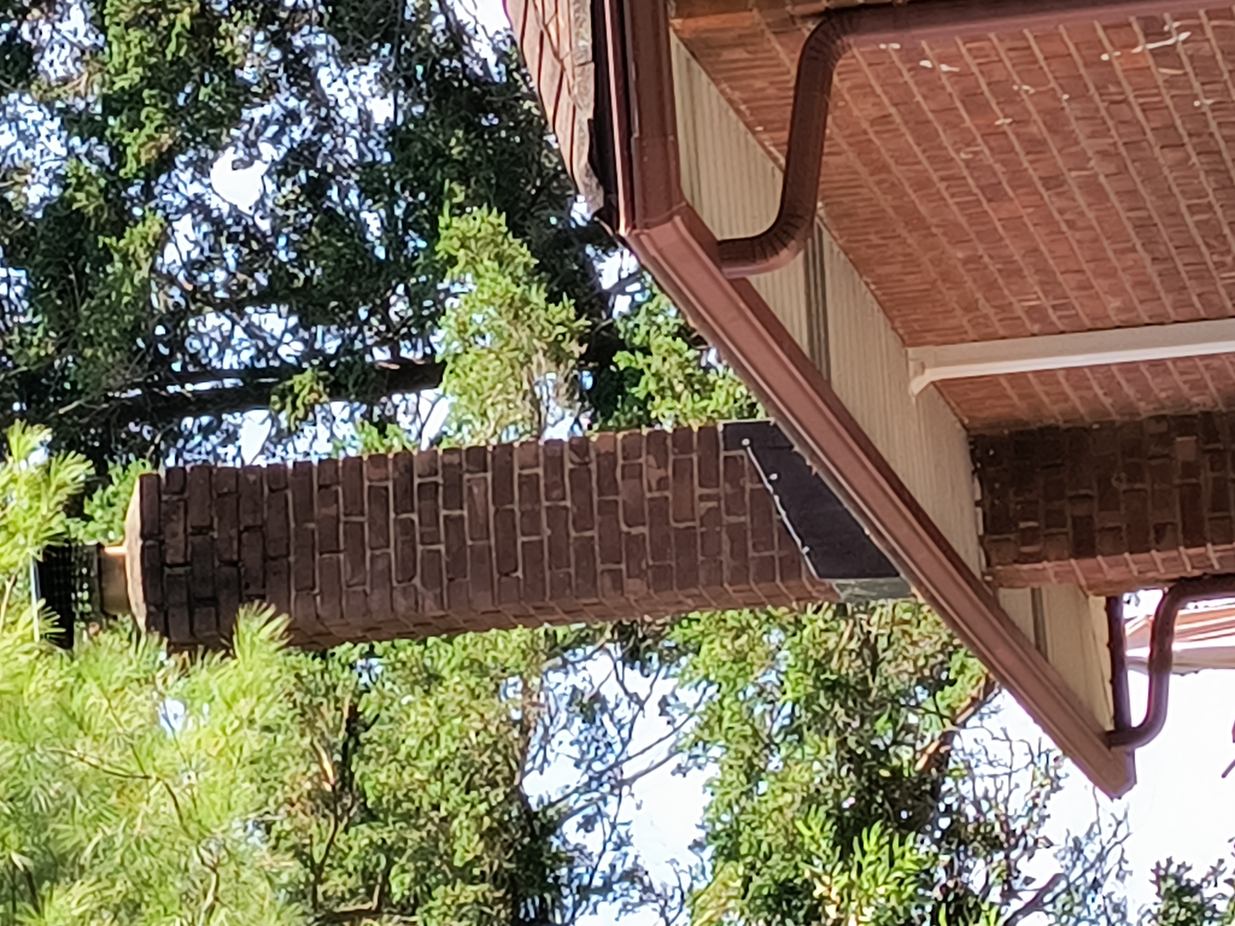 Before and after professional chimney cleaning in Plainview, NY