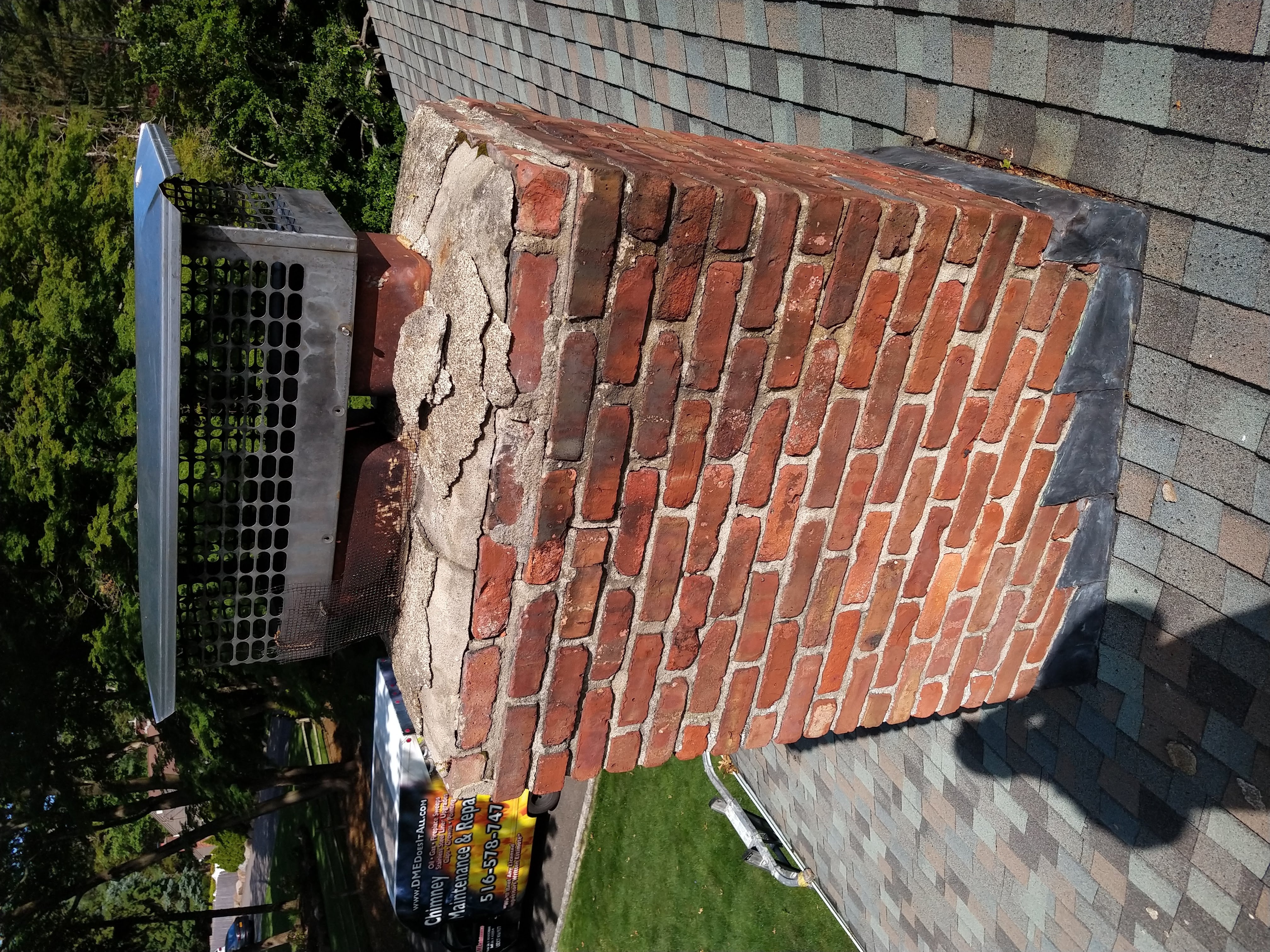Complete soot and creosote removal from fireplace chimney in Plainview, NY